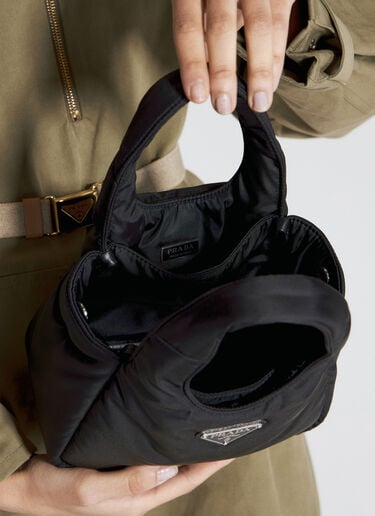 Soft Padded Re-Nylon Mini Handbag Prada Soft Padded Re-Nylon Mini Handbag Black pra0256032