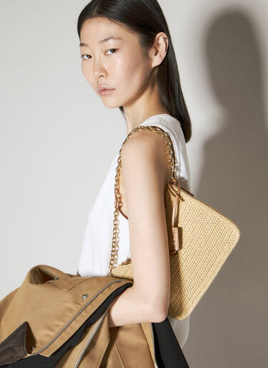 Prada Re-Edition 2005 钩编单肩包 米色 pra0256048