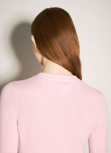 Cashmere Cardigan Prada Cashmere Cardigan Pink pra0258054