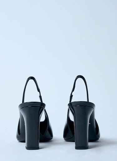 Decolette Leather Heels Prada Decolette Leather Heels Black pra0259004