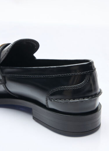 光面皮革乐福鞋 Prada 光面皮革乐福鞋 黑色 pra0259005