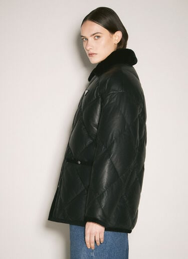 Prada キルティングナッパレザーキャバン ブラック pra0259015