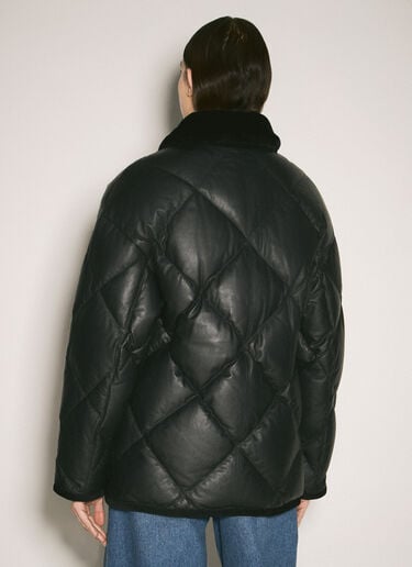 Prada キルティングナッパレザーキャバン ブラック pra0259015