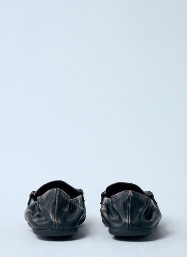Logo Plaque Loafters Prada Logo Plaque Loafters Black pra0260006