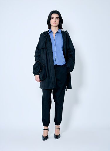 Re-Nylon 트랙 팬츠 Prada Re-Nylon 트랙 팬츠 블랙 pra0260019