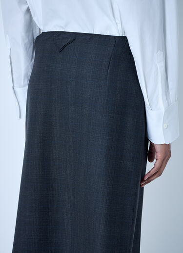 Wool Midi Skirt Prada Wool Midi Skirt Black pra0260022