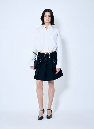 ドローストリングヘムシャツ Prada ドローストリングヘムシャツ ホワイト pra0260024