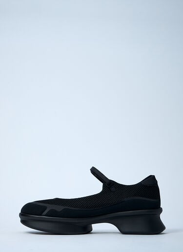 Prada Logo Motif Shoes Black pra0260028