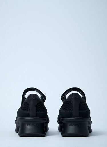 Prada Logo Motif Shoes Black pra0260028