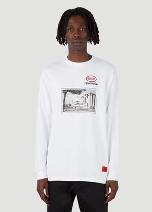 Pressure Postcard Sweatshirt White prs0146007