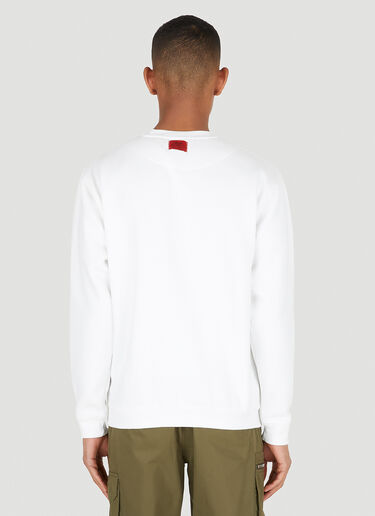 Pressure School Pullover Sweatshirt White prs0148006