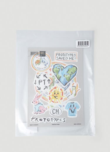 Proto Prints 01 Stickers Cute PROTOTYPES Proto Prints 01 Stickers Cute White prt0348011