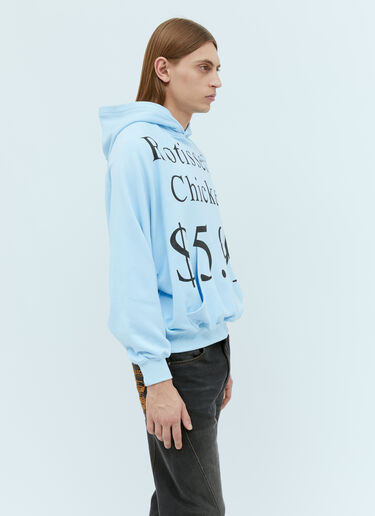 Rotisierrie Chicken Hooded Sweatshirt Praying Rotisierrie Chicken Hooded Sweatshirt Blue pry0354004