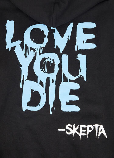 Skepta “Love You Die” Zip-Up Hooded Sweatshirt PSYCHWORLD Skepta “Love You Die” Zip-Up Hooded Sweatshirt Black psy0340001