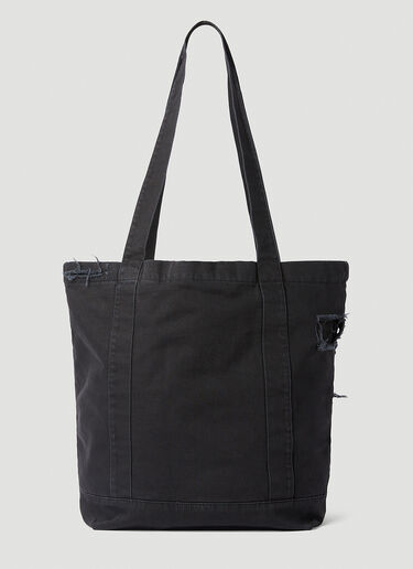 Logo Patch Tote Bag Raf Simons Logo Patch Tote Bag Black raf0151016