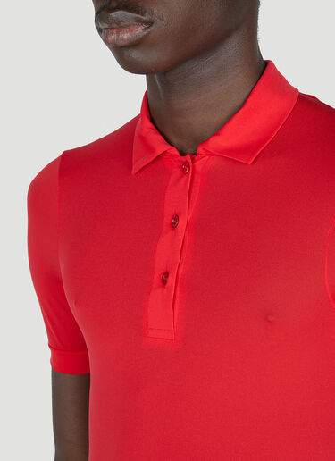 Polo à Manches Longues Raf Simons Polo à Manches Longues Rouge raf0152002