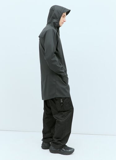Rains 长款轻量夹克 黑色 rai0356001