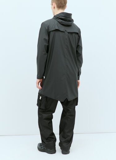 Rains 长款轻量夹克 黑色 rai0356001