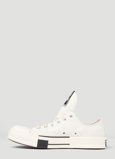 DRKSTR チャック 70 ロートップスニーカー Rick Owens x Converse DRKSTR チャック 70 ロートップスニーカー ホワイト rco0347002