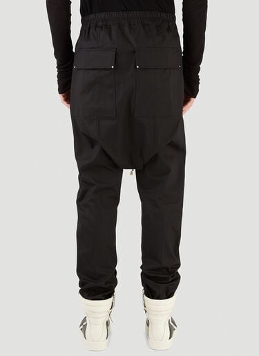 드로스트링 롱 팬츠 Rick Owens 드로스트링 롱 팬츠 블랙 ric0145013