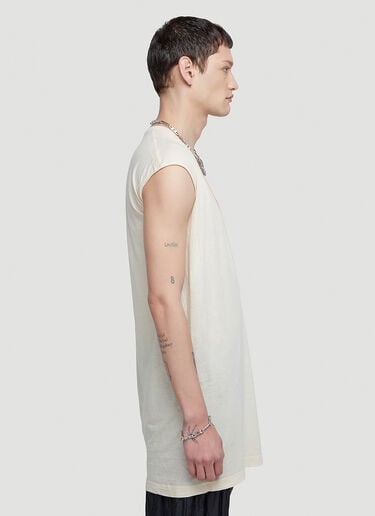 Rick Owens Dylan Plunge Top Cream ric0147014