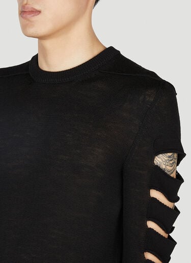 바이커 스웨터 Rick Owens 바이커 스웨터 블랙 ric0151023