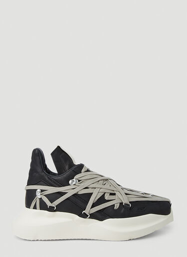 Megalace Runner Sneakers Rick Owens Megalace Runner Sneakers Black ric0151027