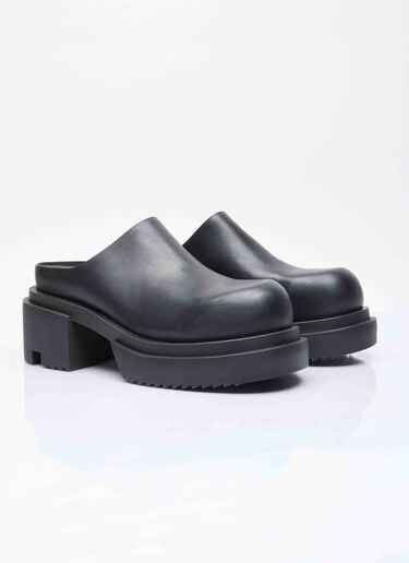 Rick Owens 보건 슬라이드 플랫폼 블랙 ric0155024
