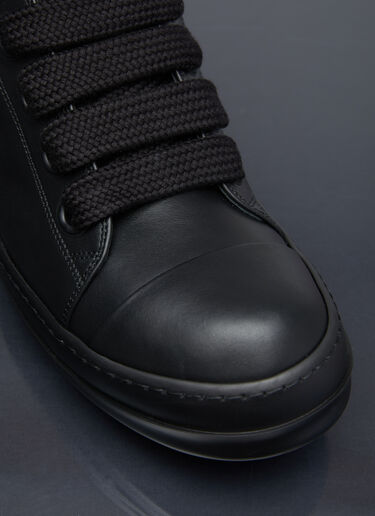 Jumbo Laced Low Sneakers Rick Owens Jumbo Laced Low Sneakers Black ric0155033