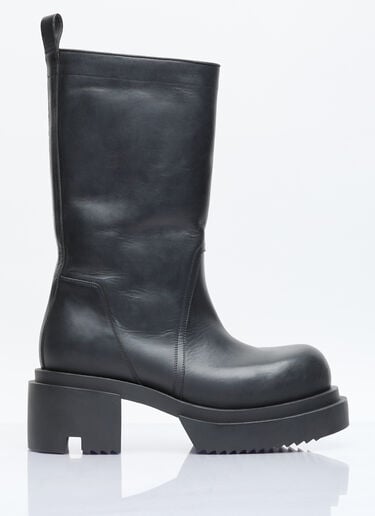 Pull On Bogun Boots Rick Owens Pull On Bogun Boots Black ric0156011