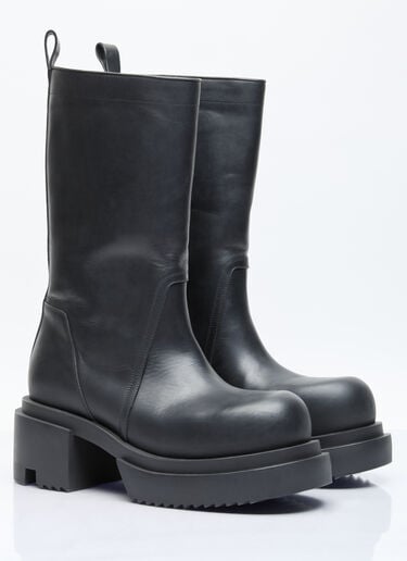 Pull On Bogun Boots Rick Owens Pull On Bogun Boots Black ric0156011