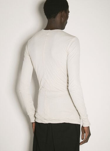 ダブルレイヤーTシャツ Rick Owens ダブルレイヤーTシャツ オフホワイト ric0157015