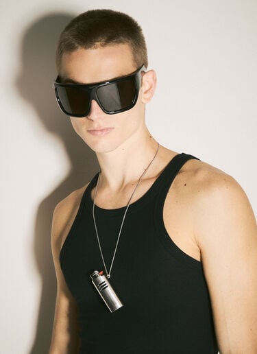 Lighter Holder Keyring Rick Owens Lighter Holder Keyring Silver ric0157035