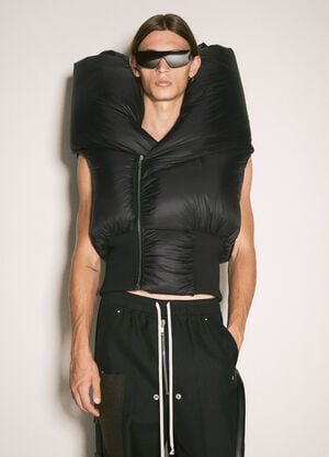 Rick Owens Anubus Padded Vest Black ric0158004