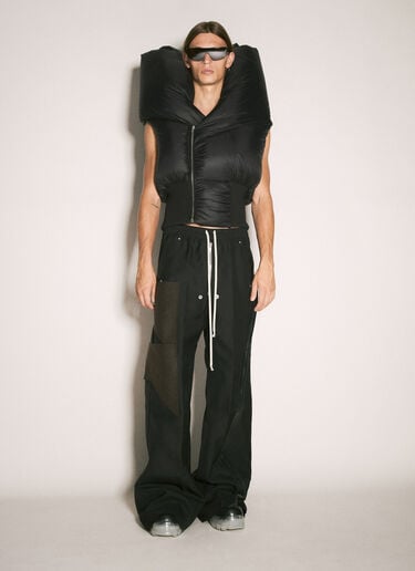 Anubus Padded Vest Rick Owens Anubus Padded Vest Black ric0158004