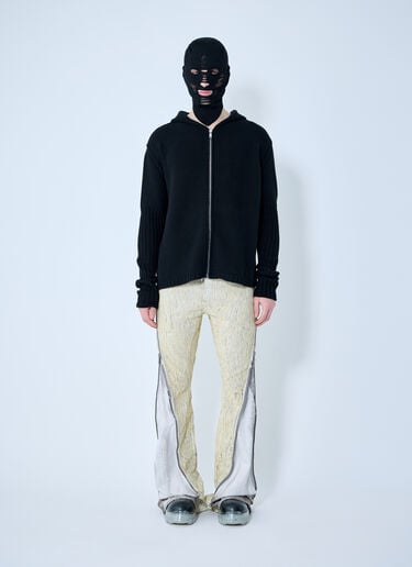 カシミア・ジップアップ・セーター Rick Owens カシミア・ジップアップ・セーター ブラック ric0159024