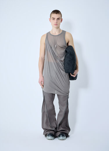 Draped Tank Top Rick Owens Draped Tank Top Beige ric0159032