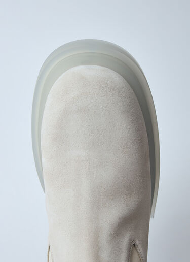 비틀 보건 스웨이드 부츠 Rick Owens 비틀 보건 스웨이드 부츠 베이지 ric0159041