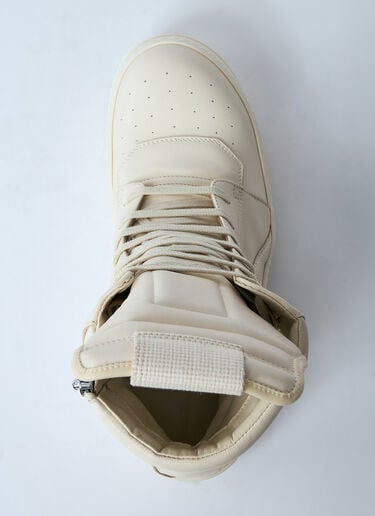 메가 범퍼 지오바스켓 스니커즈 Rick Owens 메가 범퍼 지오바스켓 스니커즈 화이트 ric0159046