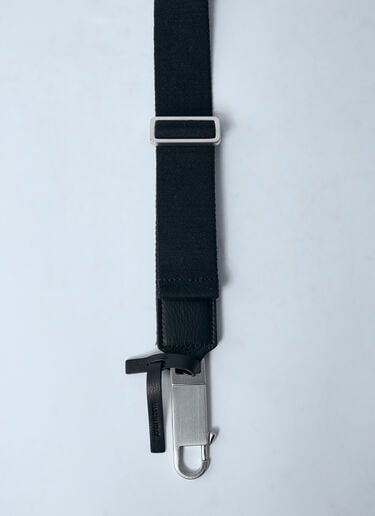 リド ディスコ キャンバス ベルト Rick Owens リド ディスコ キャンバス ベルト ブラック ric0159054