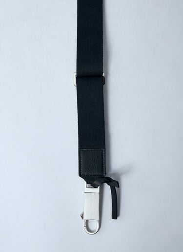 リド ディスコ キャンバス ベルト Rick Owens リド ディスコ キャンバス ベルト ブラック ric0159054