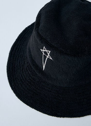 Rick Owens 沙滩渔夫帽  黑色 ric0159064