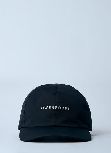 Logo Motif Baseball Cap Rick Owens Logo Motif Baseball Cap Black ric0159066