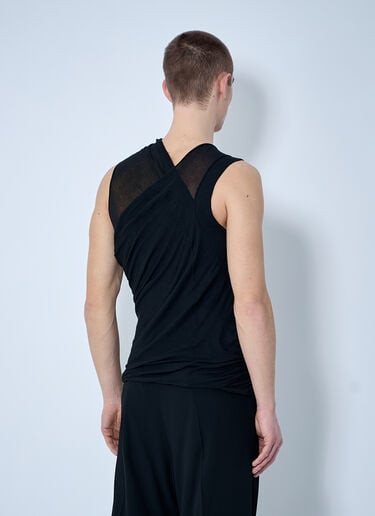 Rick Owens Asymmetric Top Black ric0160001