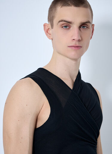 Asymmetric Top Rick Owens Asymmetric Top Black ric0160001