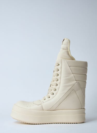 Rick Owens Jumbolaced Geobasket Sneakers White ric0160010