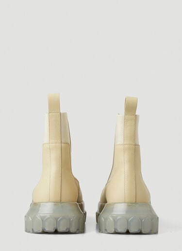 Rick Owens Beatle Bozo Tractor 靴子 乳白色 ric0247056