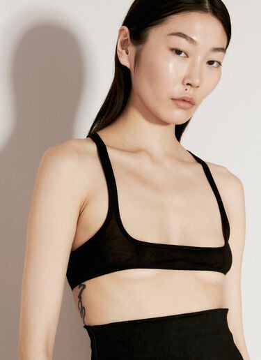 호니 크롭 탱크탑 Rick Owens 호니 크롭 탱크탑 블랙 ric0256005