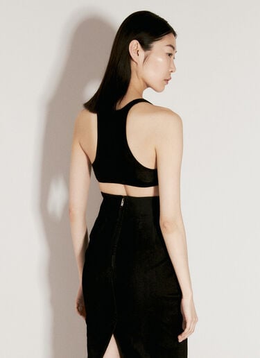 호니 크롭 탱크탑 Rick Owens 호니 크롭 탱크탑 블랙 ric0256005
