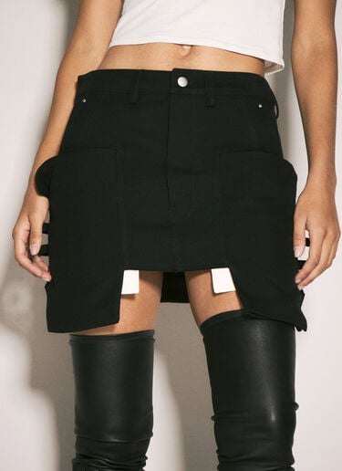 Stefan ミニスカート Rick Owens Stefan ミニスカート ブラック ric0257005